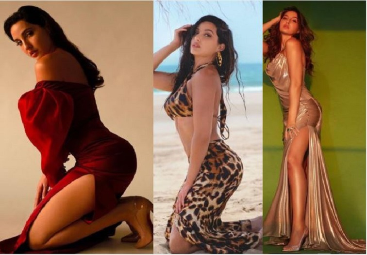 बॉलीवुड एक्ट्रेस नोरा फतेही ने समंदर किनारे कराया फोटोशूट, हुस्न का जलवा देखकर फैंस के छूटे पसीने