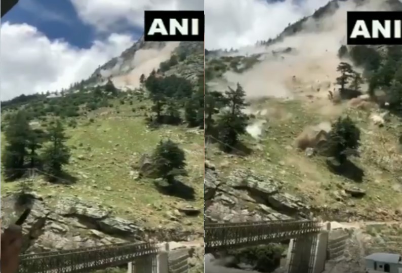 भूस्खलन की चपेट में आकर 9 लोगों की मौत, तीन घायल, वीडियो देखकर दहल जाएगा दिल