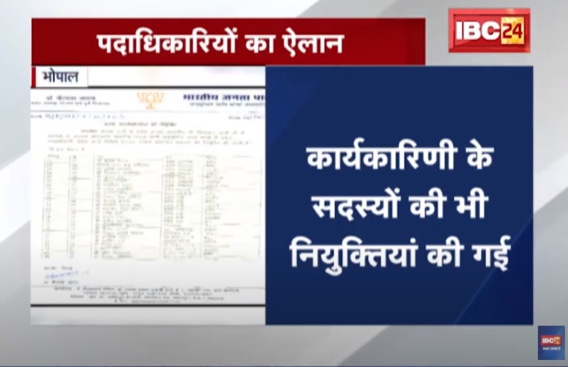 भाजपा ने की अनुसूचित जनजाति मोर्चा के प्रदेश पदाधिकारियों और कार्यकारिणी सदस्यों की घोषणा, देखिए सूची