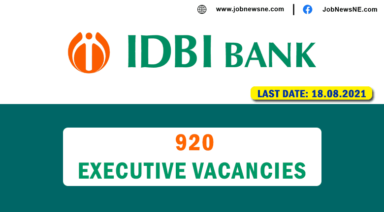 Idbi executive Vacancy 2021