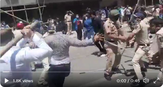 नितेश राणे ने लगाया पुलिस पर धमकी देने का आरोप, शिवसेना-बीजेपी के कार्यकर्ताओं में भिड़ंत