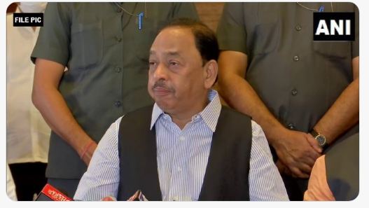 केंद्रीय मंत्री नारायण राणे को खाना खाते समय ​किया गया गिरफ्तार, BJP ने जताई नाराजगी, देखें गिरफ्तारी का वीडियो