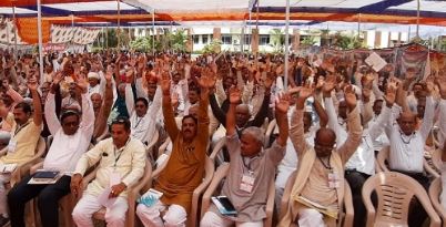 भारतीय किसान संघ का मध्यप्रदेश-छत्तीसगढ़ में आंदोलन का ऐलान, कांग्रेस ने कहा अधूरी कर्जमाफी के लिए उठाएं आवाज