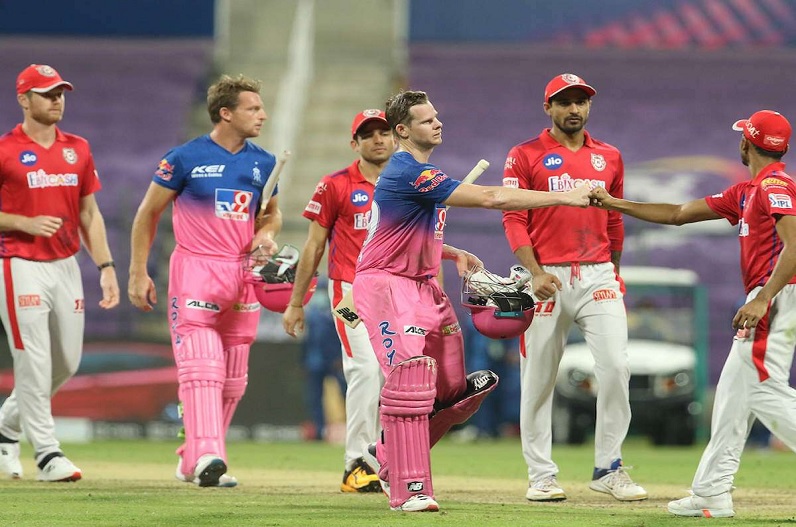 राजस्थान रॉयल्स की जीत के हीरो बने त्यागी, पंजाब किंग्स दो रन से हारा