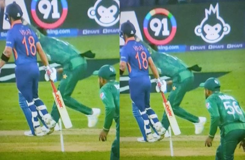 IndVPak T20 World Cup Live Update hindi: अंपायर ने नो बॉल पर KL Rahul को दिया आउट! निकली फैन्स की भड़ास