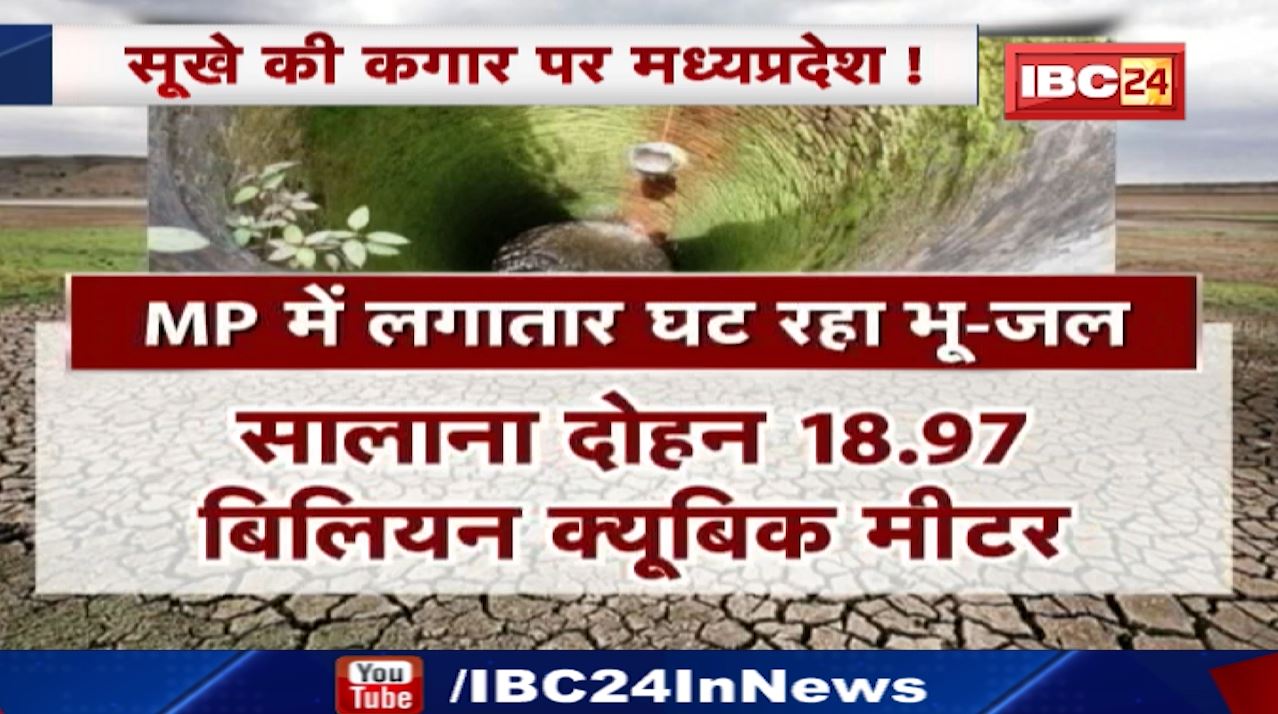 Exclusive News : सूखे की कगार पर Madhya Pradesh ! Dynamic Ground Water Report से खुलासा | देखिए