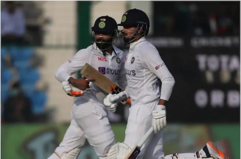 IND vs NZ : पहले दिन का खेल खत्म, भारत ने चार विकेट पर बनाए 258 रन, अय्यर और जडेजा ने बिखेरा जलवा 