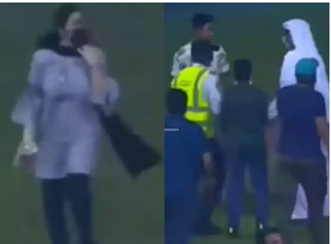 Video: गेंद लेकर भागने लगी महिला फैन, तमाम मिन्नतों के बाद लौटाया, टी20 विश्वकप में इस मैच में हुआ अजीब वाकया