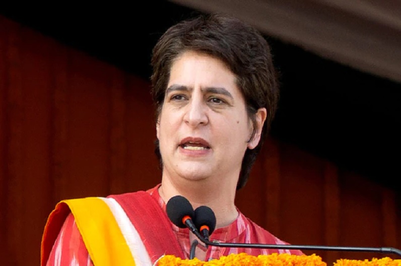 प्रियंका गांधी वाद्रा को तेज बुखार, कांग्रेस पदाधिकारी बैठक में नहीं होंगी शामिल
