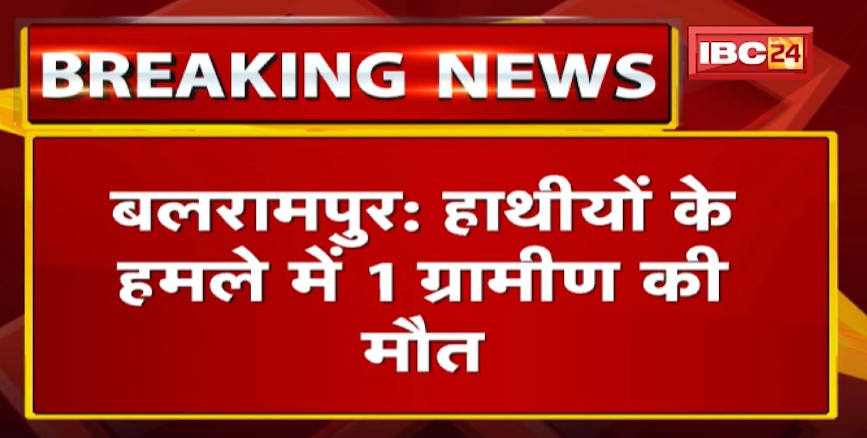 Balrampur Elephant Attack : तेज बारिश के दौरान गाय बांधने जा रहा था ग्रामीण | हाथियों ने किया हमला
