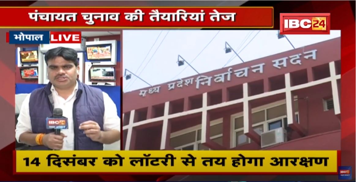 Madhya Pradesh में Panchayat Election की तैयारी तेज | 14 December को अध्यक्ष पद के लिए आरक्षण