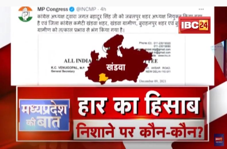 हार का हिसाब…निशाने पर कौन-कौन…आगामी चुनाव में पार्टी के भीतर की ये तकरार हार का सबब तो ना बन जाएगी?