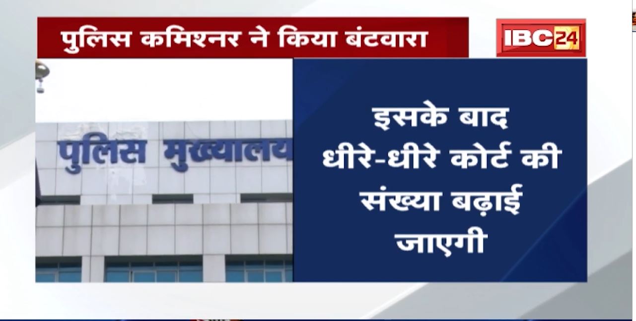 MP News : न्यायिक कार्य का विभाजन | Police Commissioner ने किया बंटवारा