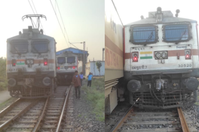 Clash Between Two Train Engines