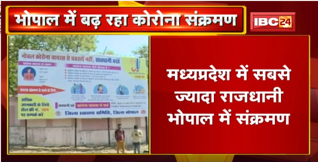 Bhopal में बढ़ रहा Corona संक्रमण | पिछले 16 दिनों में सबसे ज्यादा 115 संक्रमित मिले
