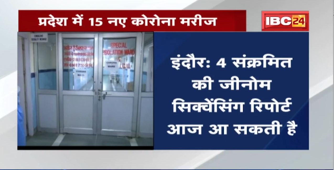 Madhya Pradesh में Corona के 15 नए मरीज | Omicron Variant को लेकर अलर्ट