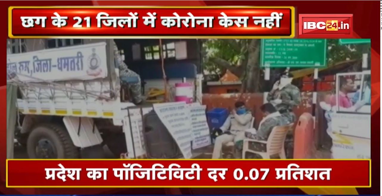 Chhattisgarh के इन 21 जिलों में Corona Case नहीं | Omicron Variant का अभी एक भी मामला नहीं आया सामने