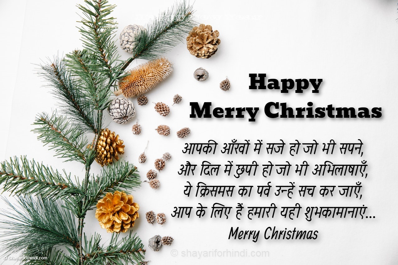 मेरी क्रिसमस 2023: Christmas 2023 wishes, quotes, greetings and sms in Hindi