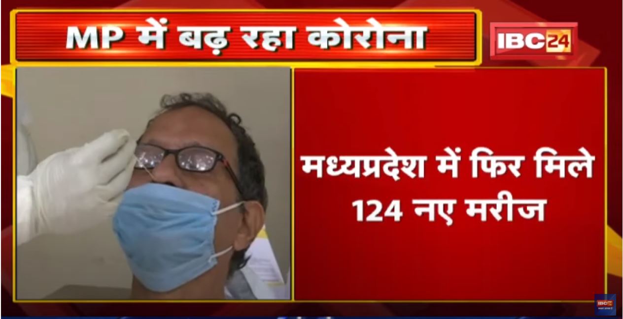Coronavirus Update Madhya Pradesh: प्रदेश में फिर मिले 124 नए मरीज | Active मरीजों की संख्या हुई 497