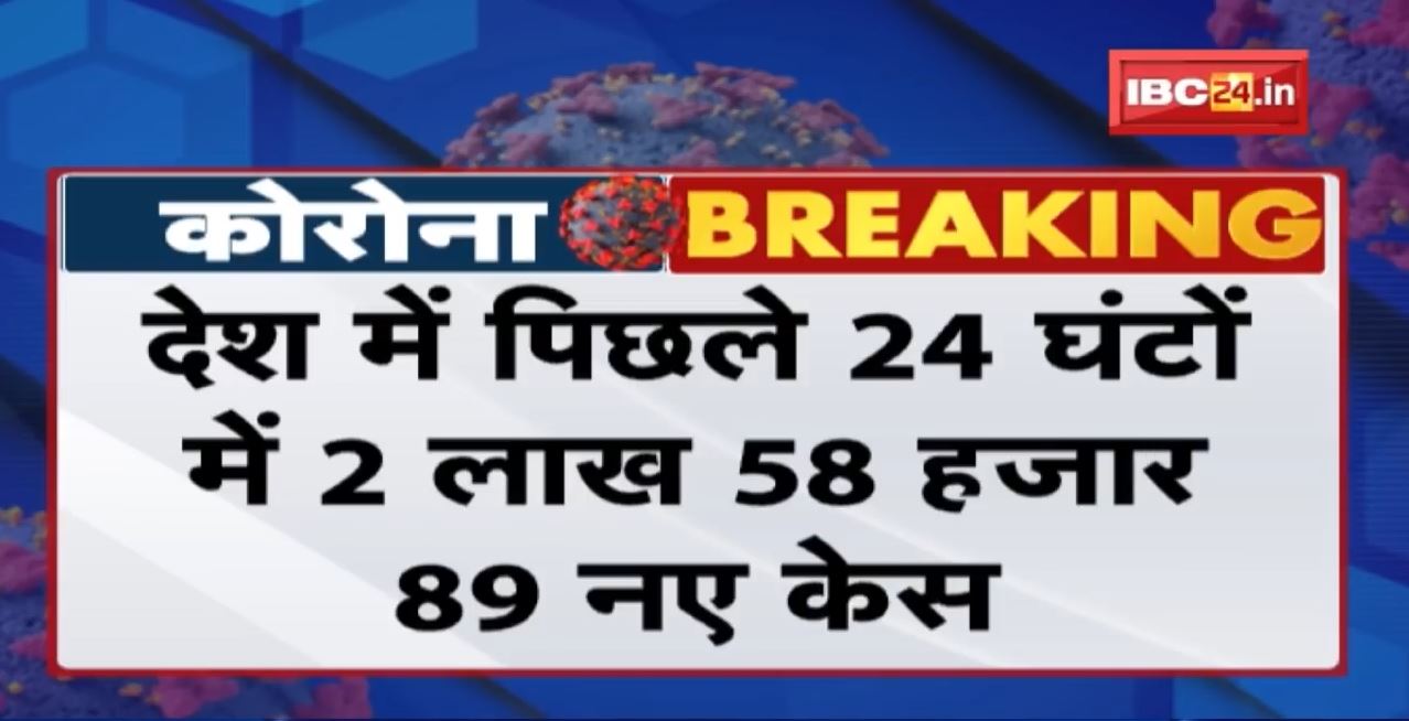 Coronavirus India Update : 24 घंटे में 2,58,089 नए मामले | ओमिक्रॉन के मरीजों की संख्या 8209