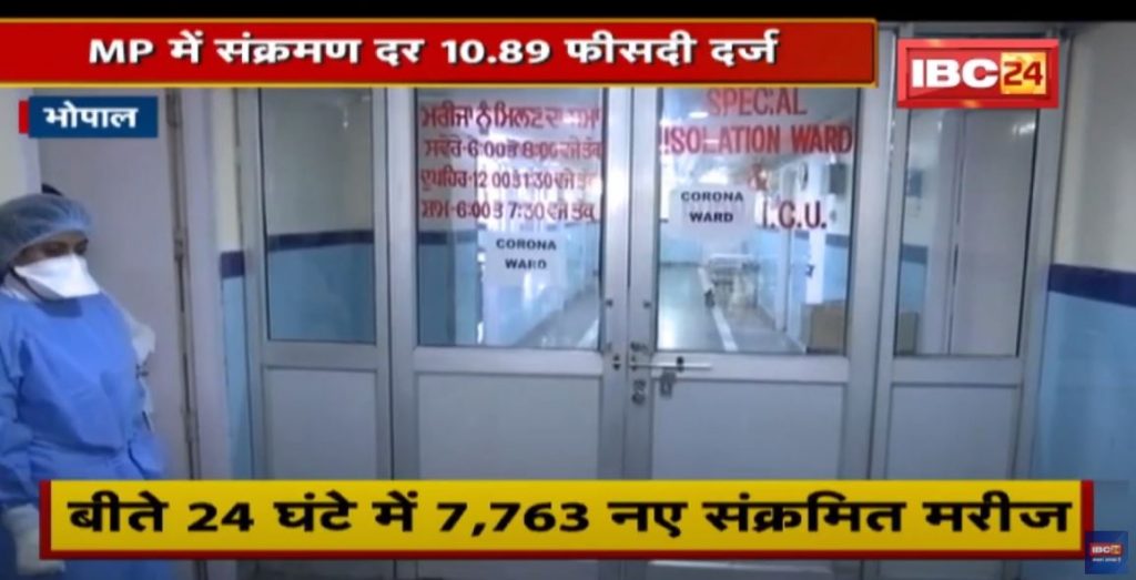 Madhya Pradesh Corona Update: 7763 new cases in 24 hours. 1219 patients hospitalized