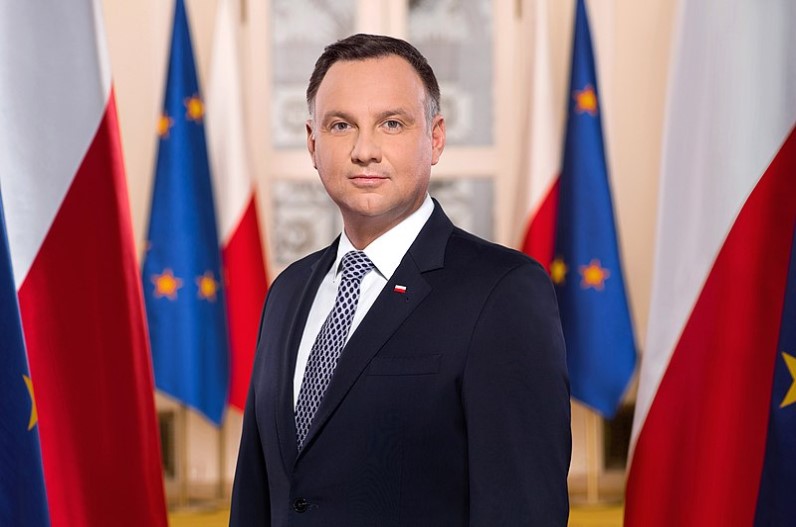 president Andrzej Duda again infected