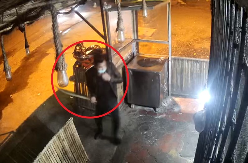 राजधानी में बदमाशों का आतंक, होटल से बाहर खड़े युवक पर किया तलवार से हमला, मची अफरातफरी