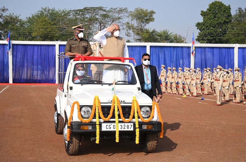 उप पुलिस अधीक्षकों के दीक्षांत परेड समारोह में शामिल हुए सीएम भूपेश बघेल, कहा- छत्तीसगढ़ पुलिस हर तरह की चुनौती से निपटने में सक्षम
