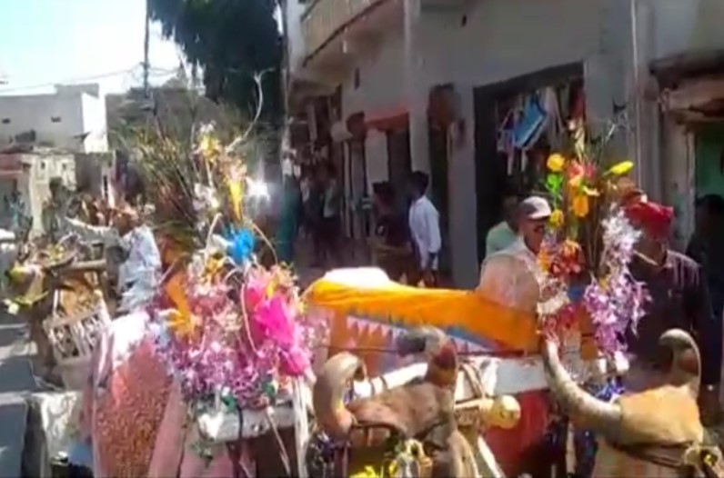 Barat on Bullock Cart