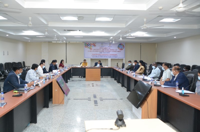 नीति आयोग-राज्य योजना आयोग ने किया SDG इंडिया इंडेक्स 4.0 और मल्टी डायमेंशनल पॉवर्टी इंडेक्स विषय पर कार्यशाला का आयोजन