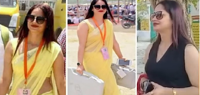 UP Election 2022: इस बार वेस्टर्न लुक में दिखीं पीली साड़ी वाली मैडम, यहां लगी है ड्यूटी