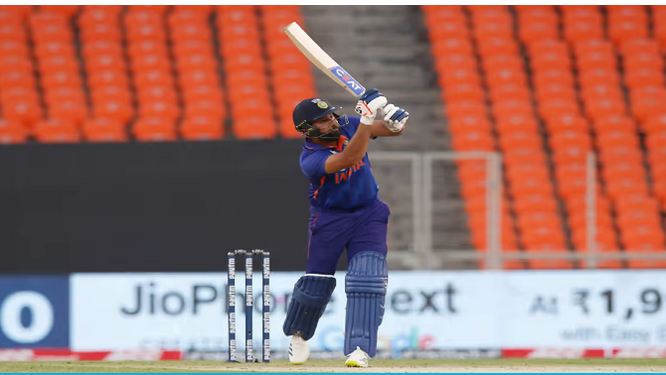 Rohit Sharma becomes new 'Sixer King'