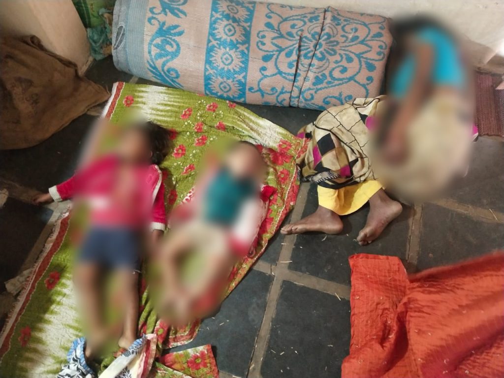 woman two children found hanging