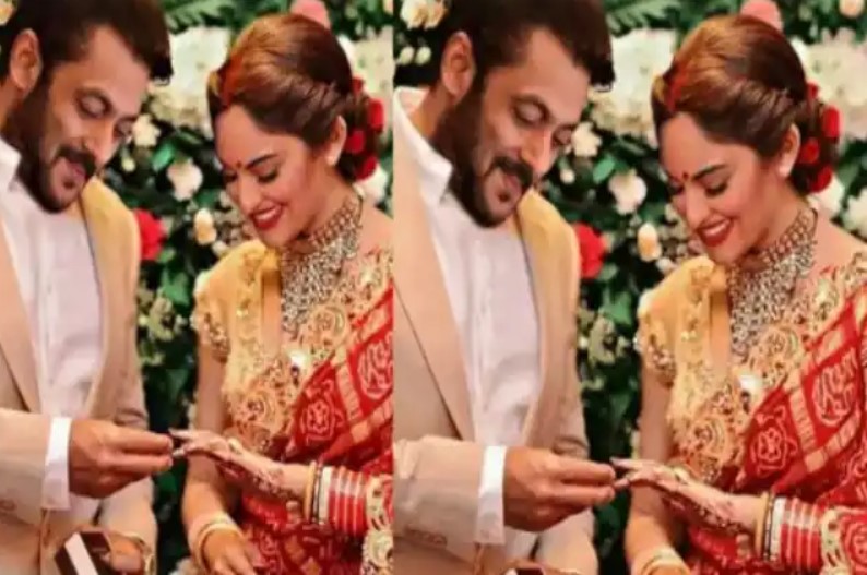 सलमान खान ने सोनाक्षी सिन्हा के साथ गुपचुप रचाई शादी? सोशल मीडिया पर वायरल हुई तस्वीरें