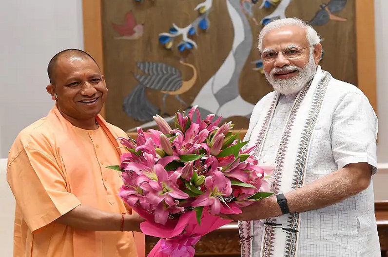 प्रधानमंत्री से सीएम योगी ने की मुलाकात, पौने दो घंटे तक चली दोनों के बीच बैठक, पीएम मोदी ने ट्वीट कर कही ये बात