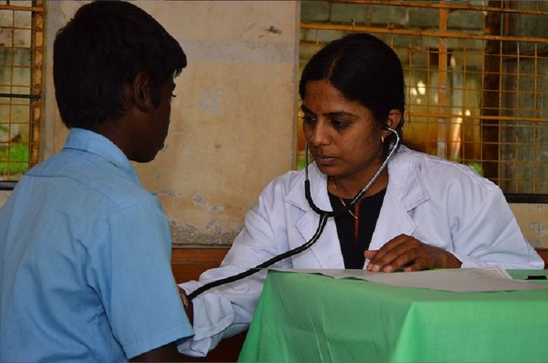 Health check up of all school children