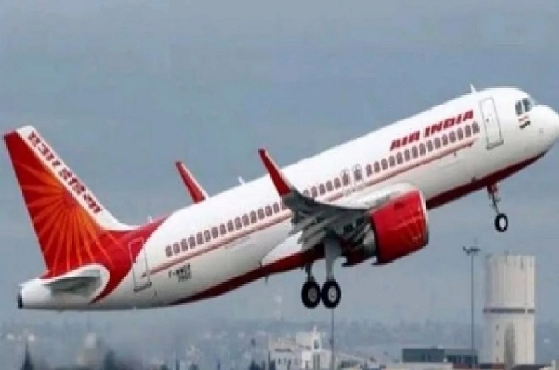 Air India aircraft engine shut down