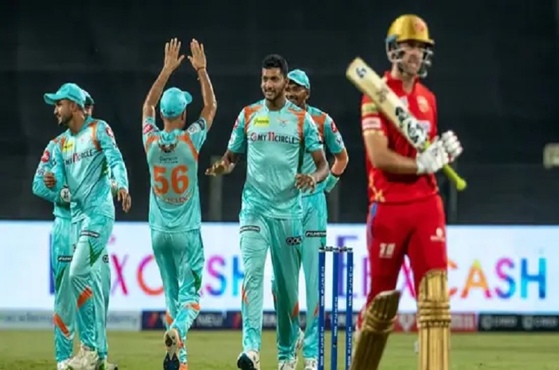 IPL 2022  : लखनऊ के गेंदबाजों के आगे पंजाब के धुरंधर फेल, 20 रनों से मिली हार