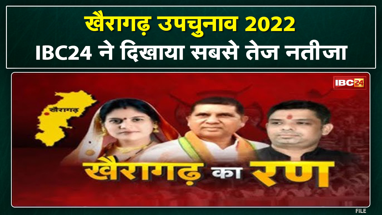 Khairagarh का रण : सबसे तेज नतीजे IBC24 पर। लोगों की IBC24 पर टीकी रही निगाहें