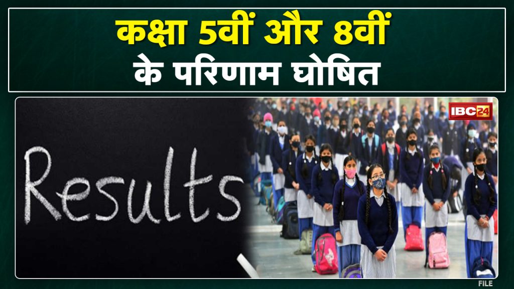 Madhya Pradesh 5th and 8th Result Declared: 90.1% students passed in 5th, 8th result was 82.35%