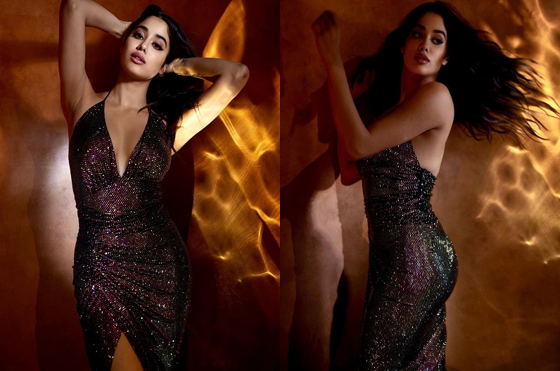 Janhvi Kapoor ने डीप नेकलाइन में कराया फोटो शूट, बोल्ड अंदाज से इंटरनेट पर लगाई आग, देखें