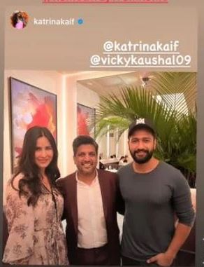 Vicky Kaushal reached Priyanka's restaurant with Katrina