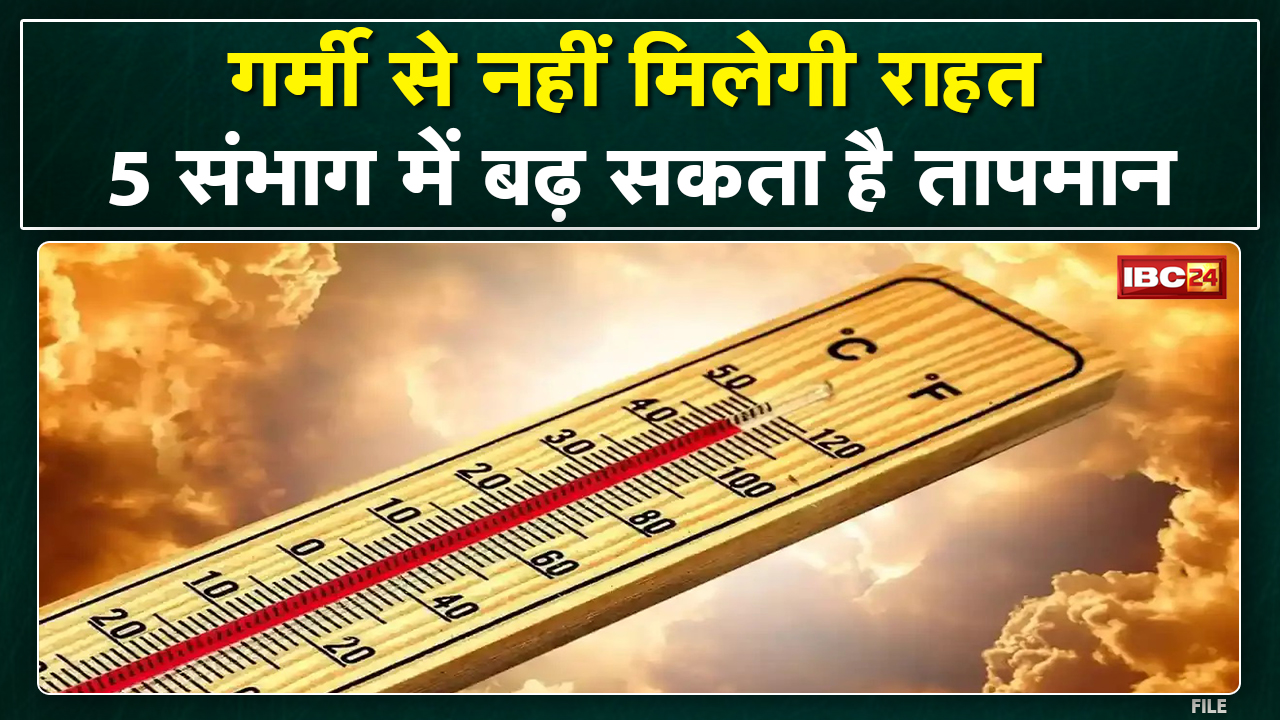 Weather Update : 15 जून तक नहीं मिलेगा नौतपा से राहत | इन शहरों में हल्की बारिश की संभावना