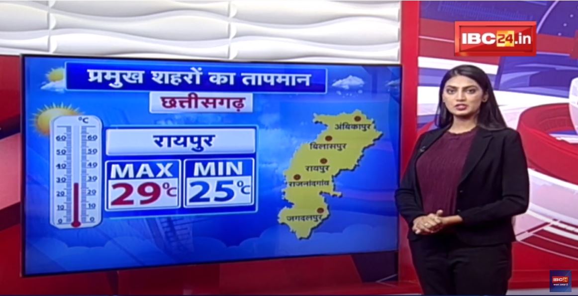 MP-CG Weather Report Today : देखिए मध्यप्रदेश और छत्तीसगढ़ के इन शहरों का तापमान | 25 June 2022