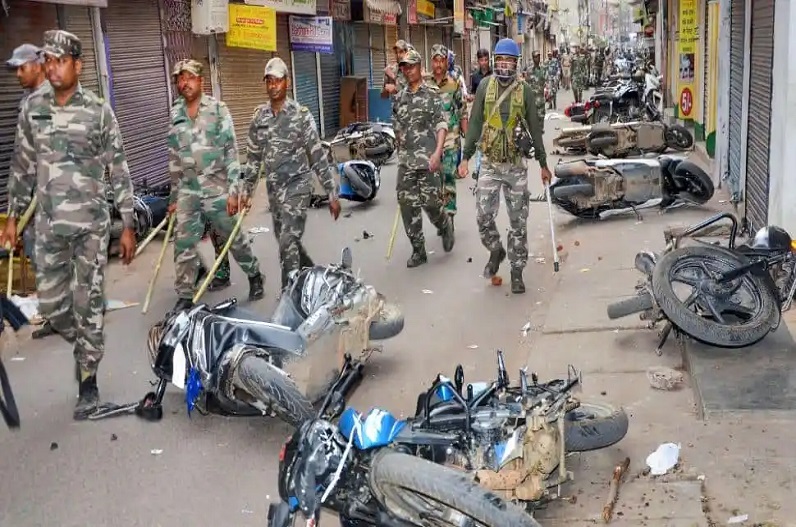 पैगंबर पर टिप्पणी: रांची में दो लोगों की मौत, हावड़ा में फिर प्रदर्शन, कई स्थानों पर तनाव की स्थिति