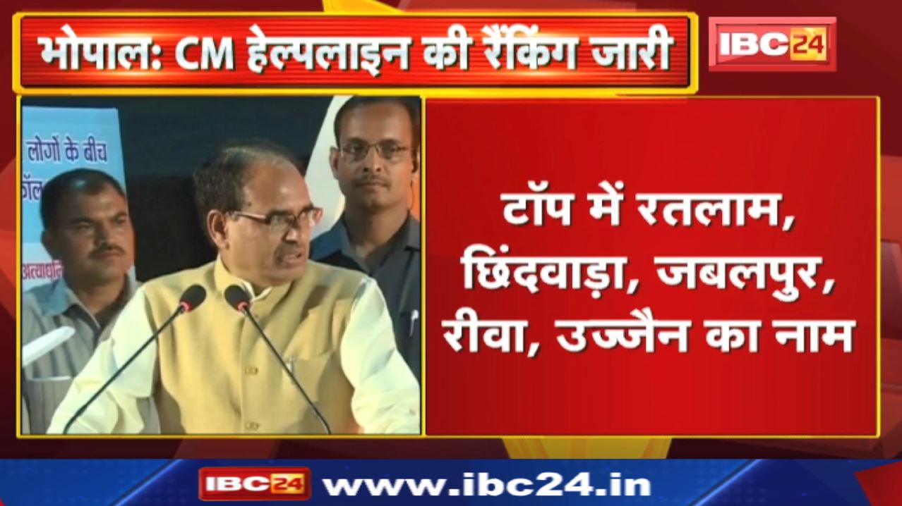 CM Helpline Grading List : बुरहानपुर शीर्ष पर काबिज | Bhopal-Indore-Gwalior पिछड़े…