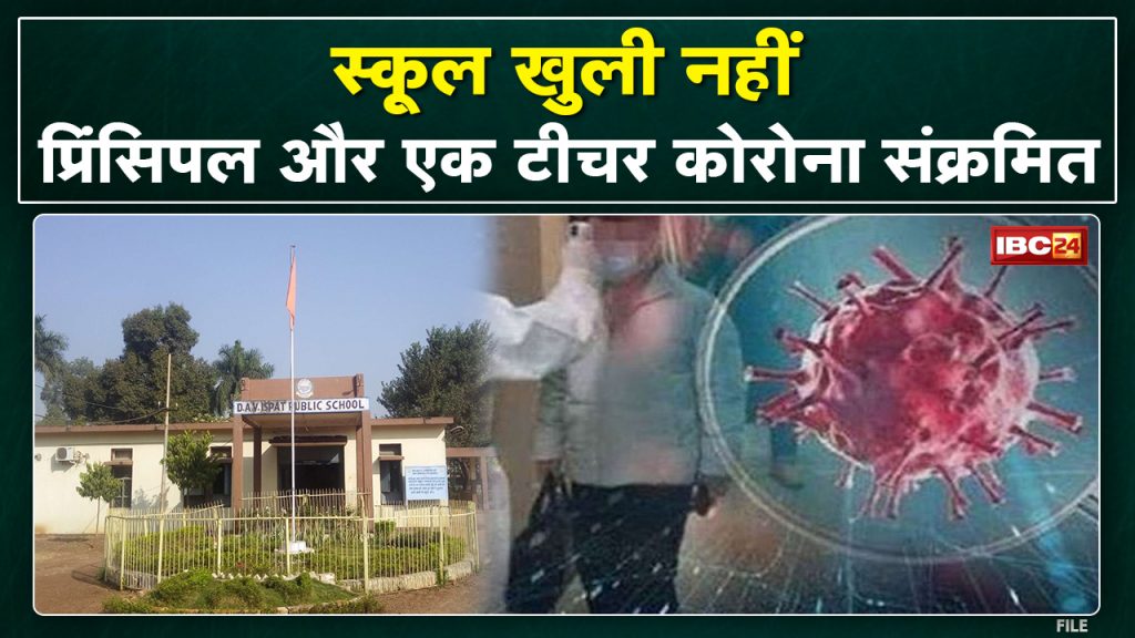 Chhattisgarh: Increasing corona infection | This school closed for 2 days, teacher and principal infected