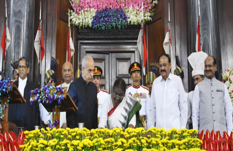 President Draupadi Murmu creates