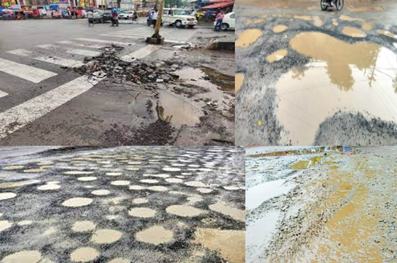 राजधानी की खराब सड़कें होंगी सही, PWD ने अपनी रिपोर्ट में इसे ठहराया दोषी