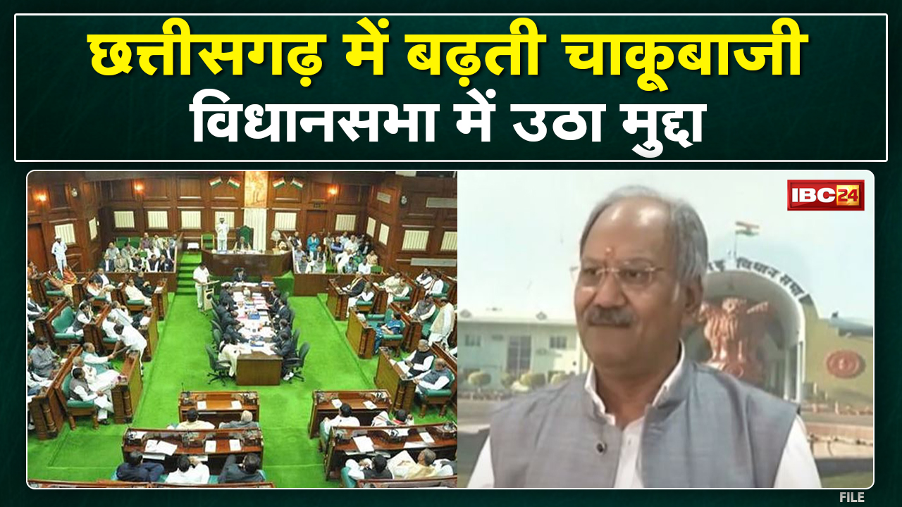 लोग Raipur को कह रहे चाकूपुर- Brijmohan Agrawal | Vidhan Sabha में उठा बढ़ती चाकूबाजी का मुद्दा